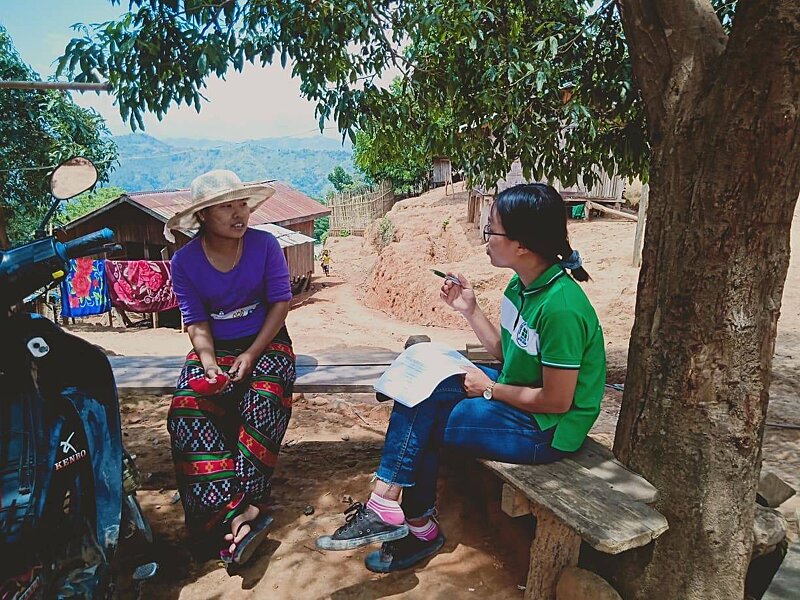 Conducting village surveys