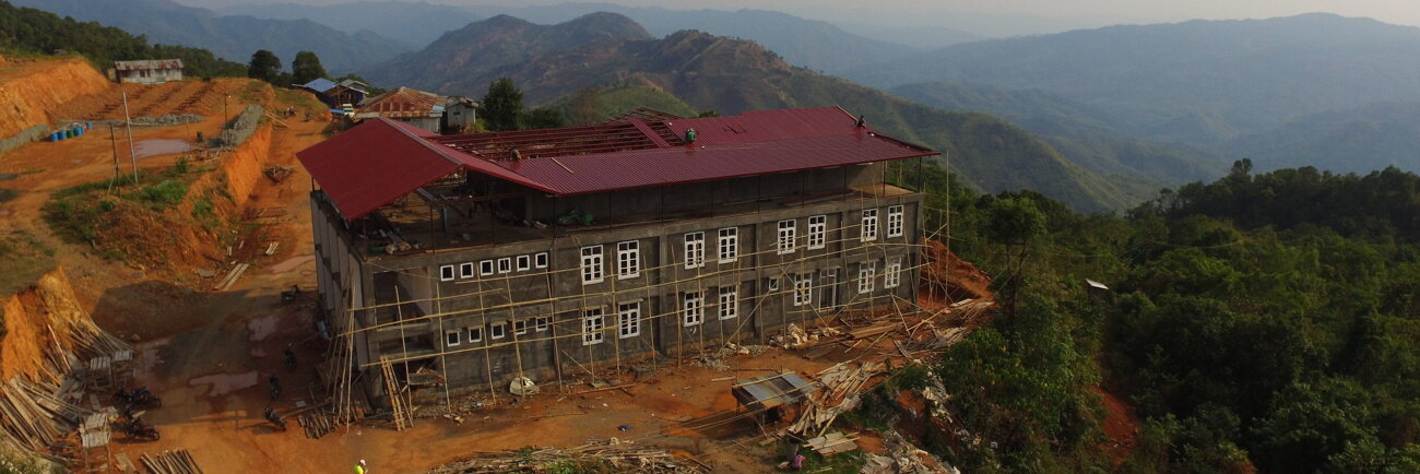 Training centre update: The roof is on!