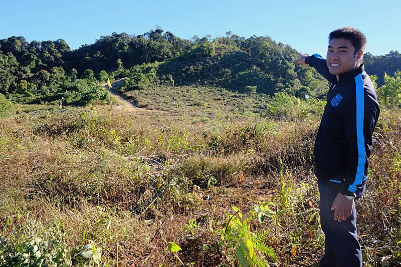 Lailenpi Airstrip site, Dec 2018