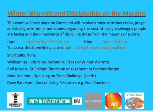 Winter Warmth and Discipleship on the Margins photo