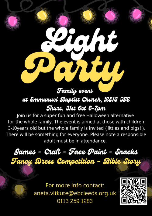 Light Party at EBC! photo