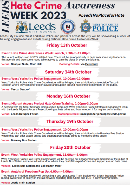 Hate Crime Awareness Week photo
