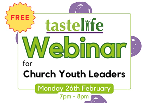 Tastelife Webinar for Youth Leaders photo