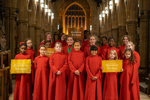 Cathedral Sing! returns as local pupils are given the ‘Golden ticket’ to join the Choir photo